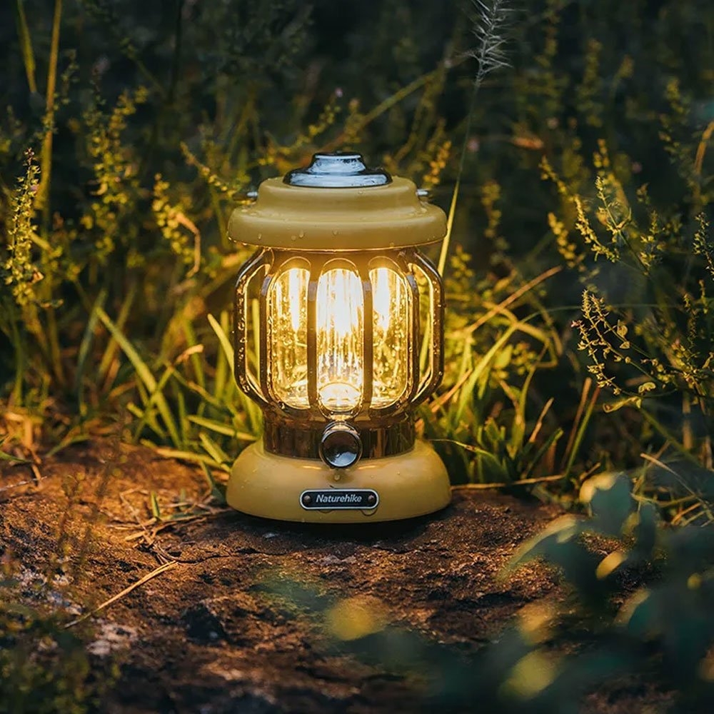 Naturehike Outdoor Atmosphere Portable LED Camping Lantern Grey/Blue