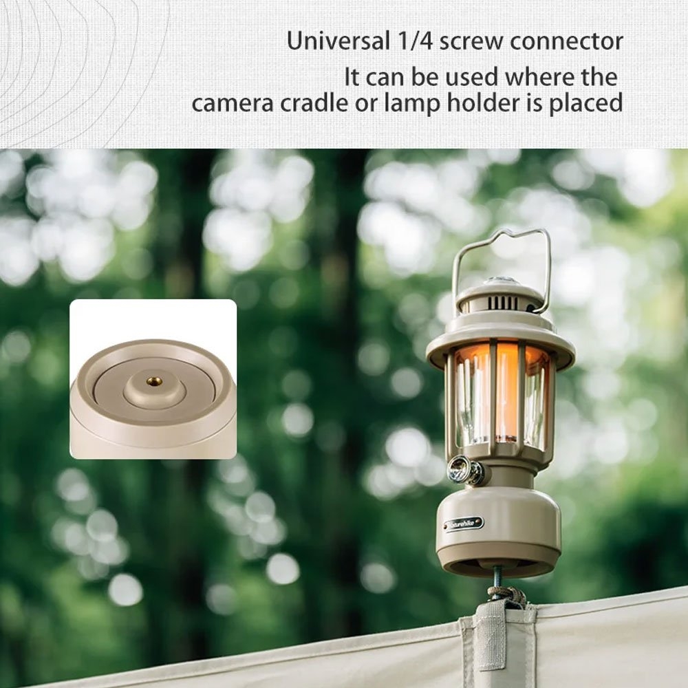 Naturehike Mosquito Repellent LED Camping Lantern Khaki