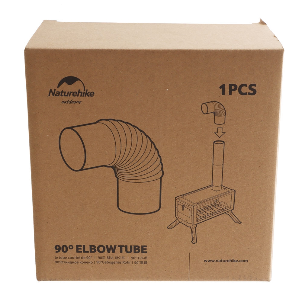 Naturehike 90-Degree Bend Pipe for Firewood Stove 
