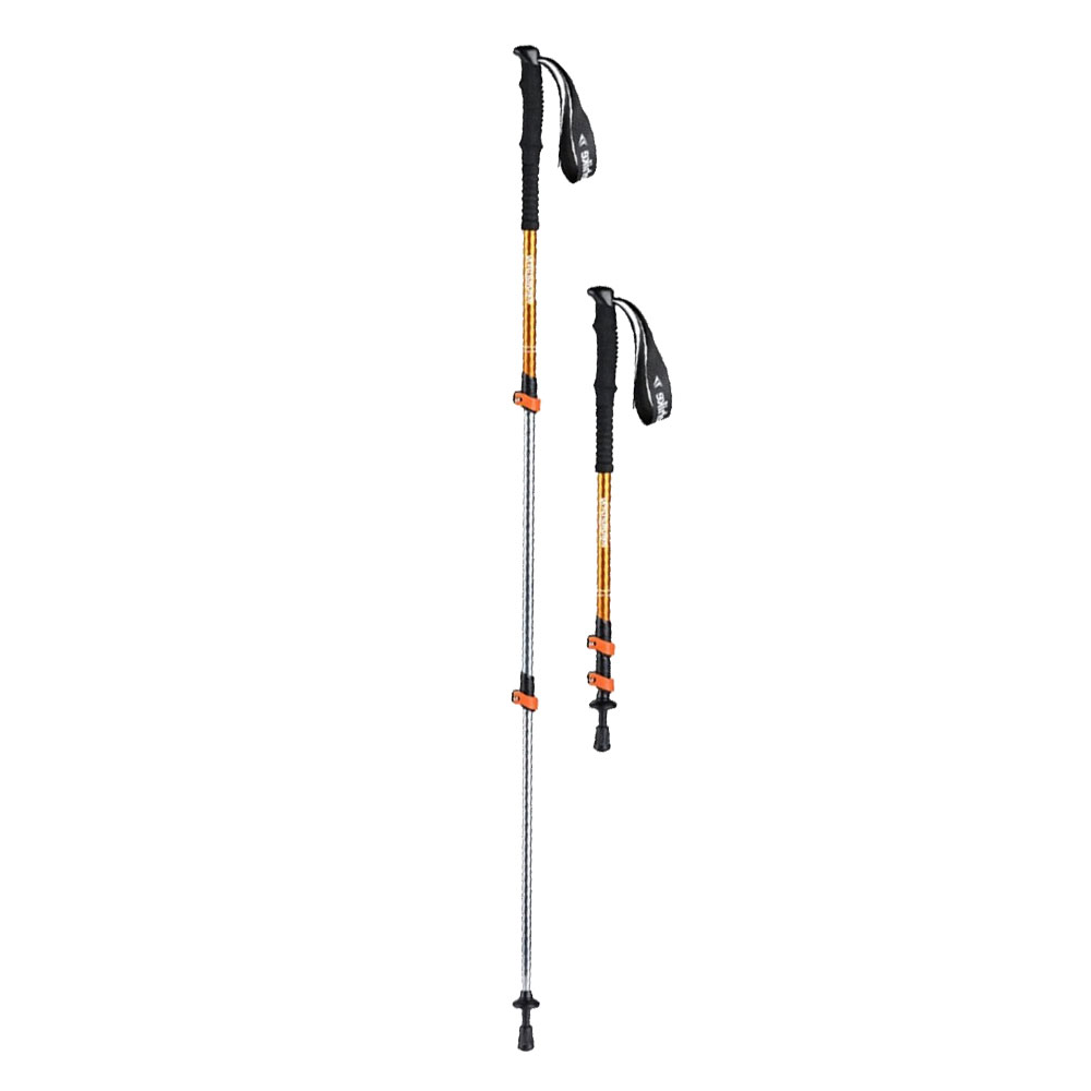 Naturehike ST01 Aluminium Womens Hiking Pole Gold 57-120cm