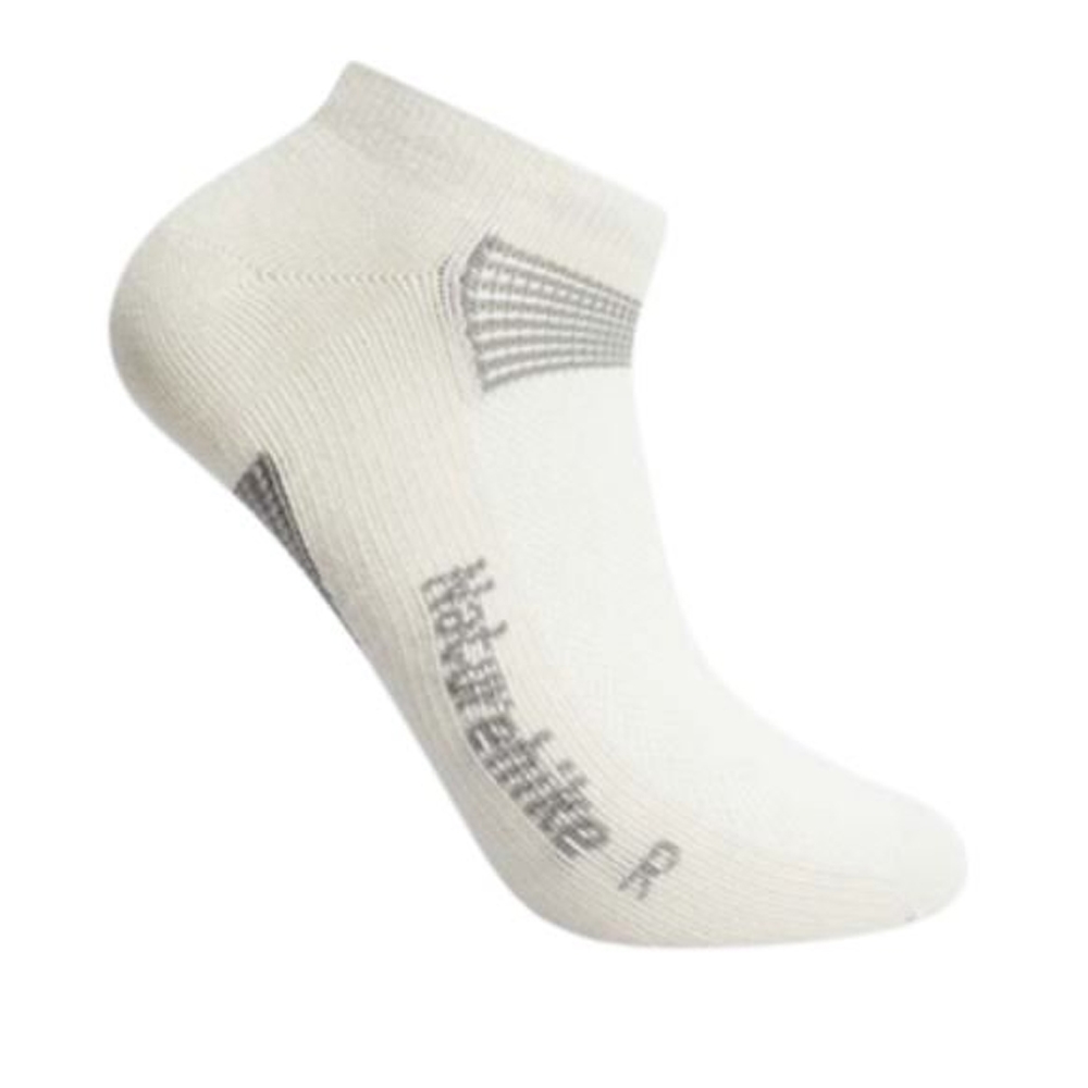 Naturehike Coolmax Quick Dry Low Ankle Camp Socks Cream US4-8