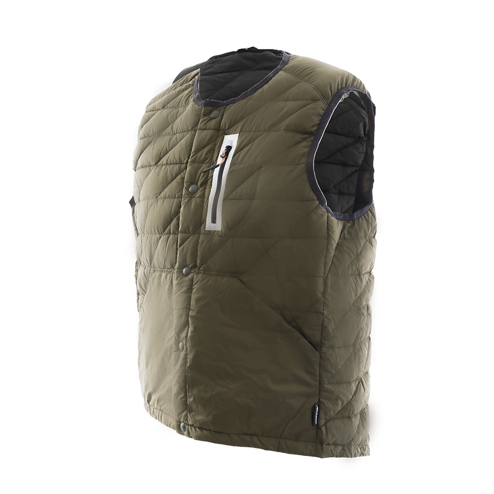 Naturehike Air Warm Down Puffer Vest Army Green 2XL