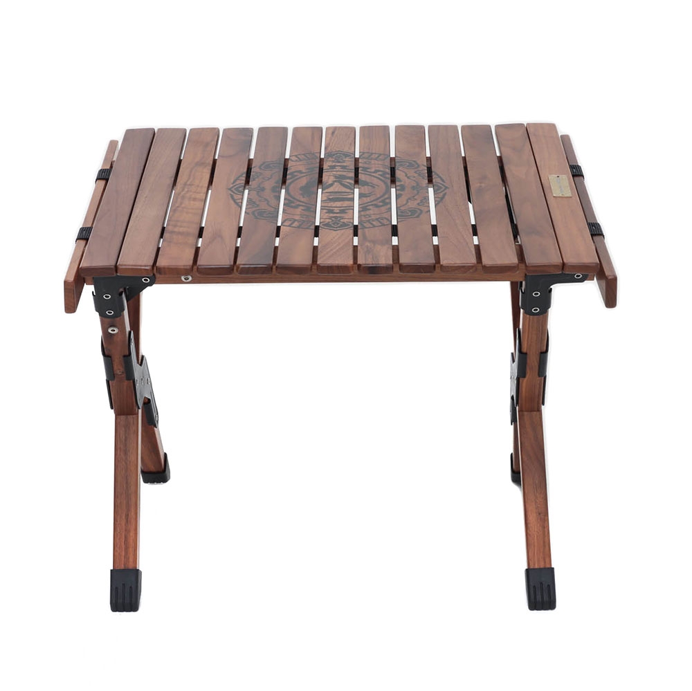 Naturehike Walnut Roll and Fold Compact Camping Table - 50 x 40 x 40cm