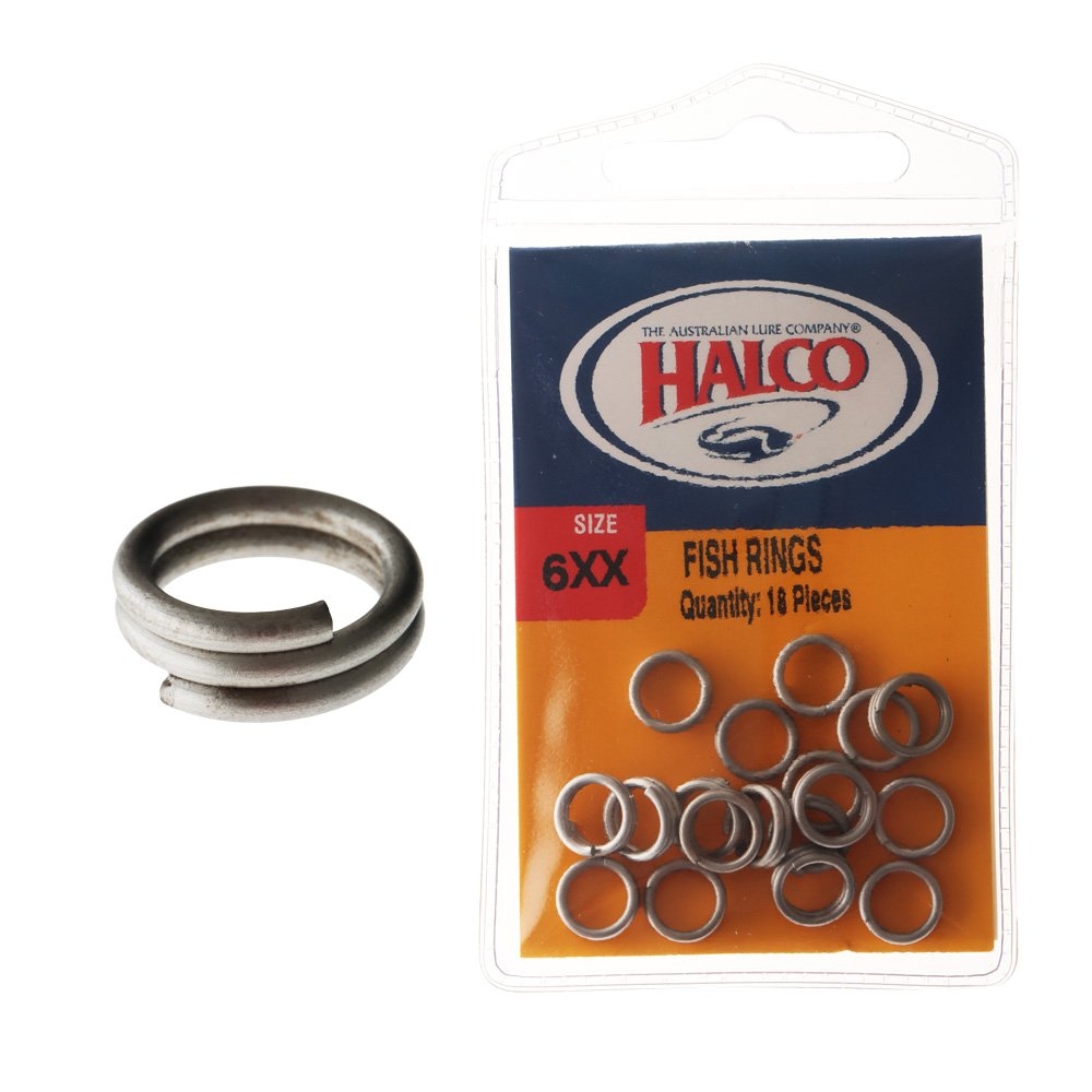 Halco Stainless Split Rings 6XX