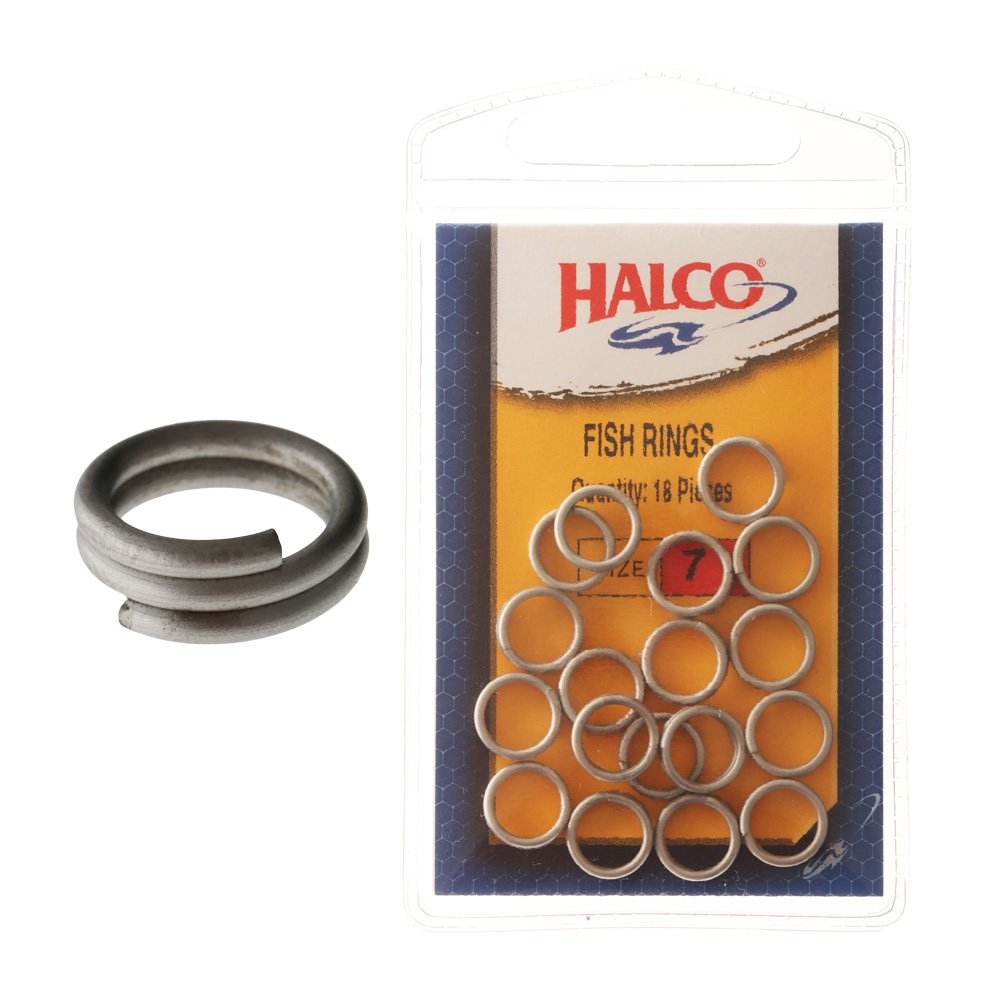 Halco Stainless Split Rings 7