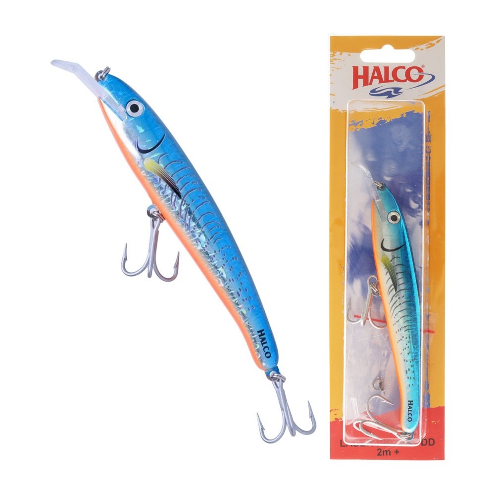 Halco Laser Pro 160 Trolling Lure 160mm 30g Blue Fluoro