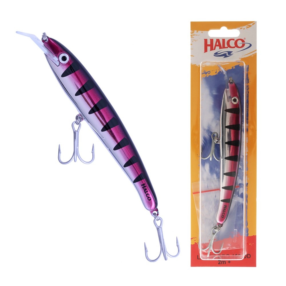 Halco Laser Pro 160 Trolling Lure 160mm 30g Chrome Pink