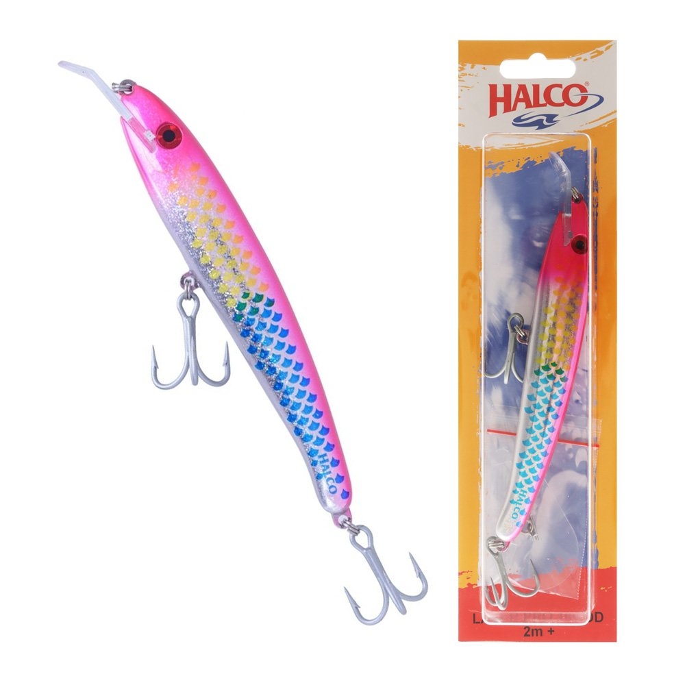 Halco Laser Pro 160 Trolling Lure 160mm 30g Chrome Silver Multi