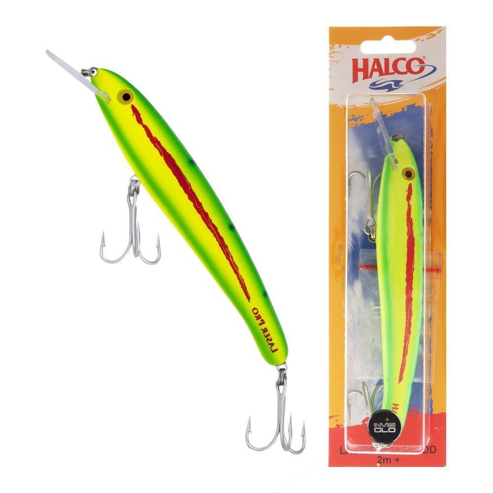 Halco Laser Pro 190 Trolling Lure 185mm 47g Lumo