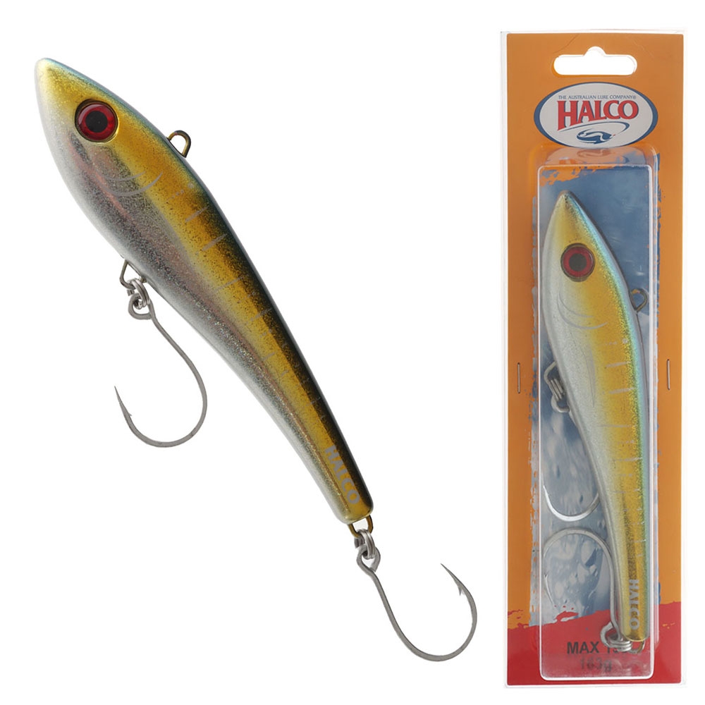 Halco Max 190 Minnow Lure 190mm 155g Yellowfin