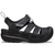 Crocs Yukon Fisherman Sandals Black Mens US5 / Womens US7