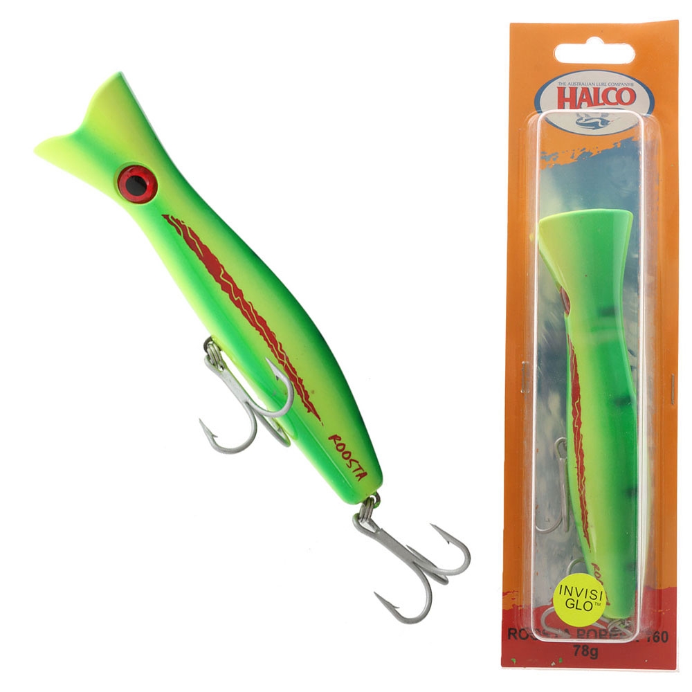 Halco Roosta Popper 160mm Lumo