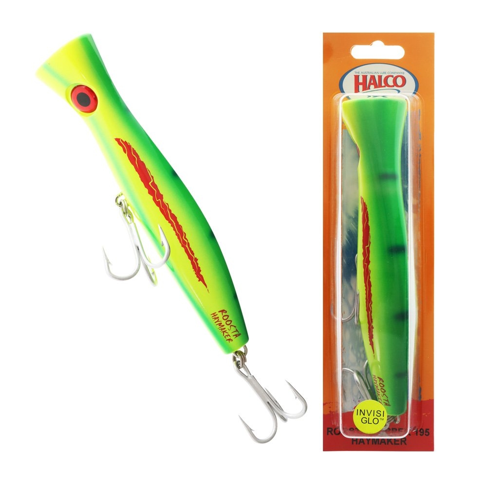 Halco Roosta Haymaker Popper 195mm Lumo