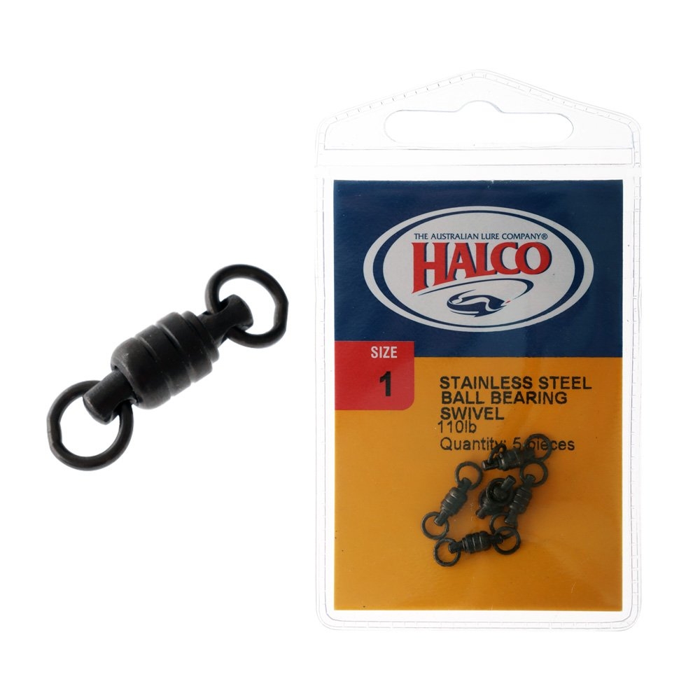 Halco Stainless Ball Bearing Swivel #1/110lb