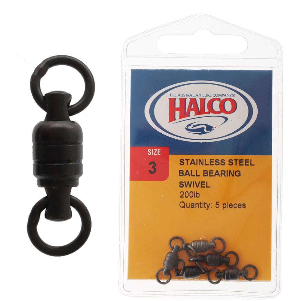 Halco Stainless Ball Bearing Swivel #3/200lb