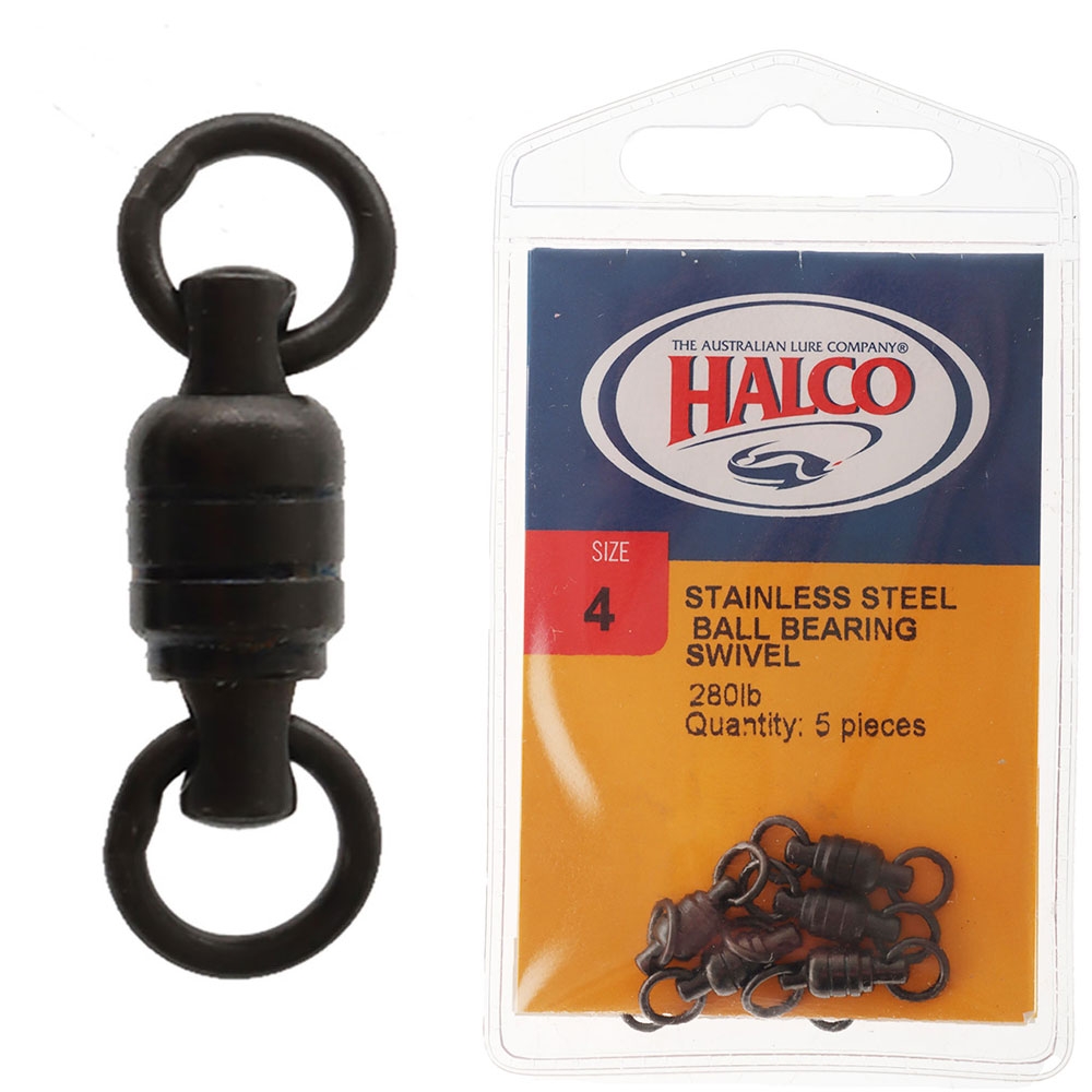 Halco Stainless Ball Bearing Swivel #4/280lb