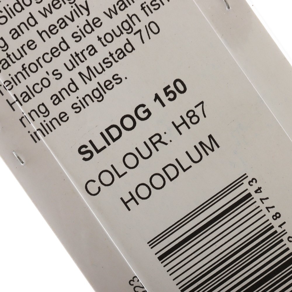 Halco Slidog 150 Rapid Sinking Stick Bait 150mm 85g Hoodlum
