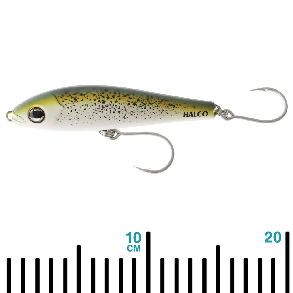 Halco Slidog 150 Rapid Sinking Stick Bait 150mm 85g Mustard Grunter