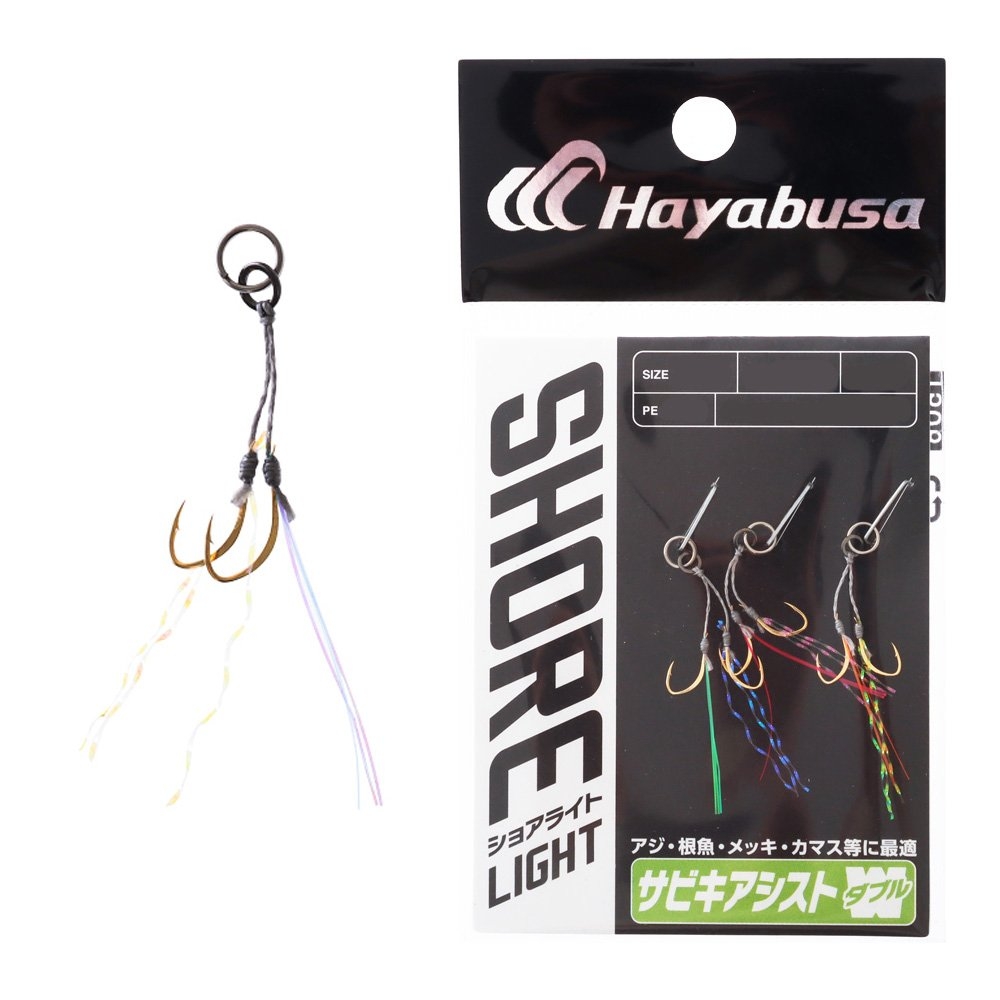 Hayabusa Light Jigging Double Assist Hooks L