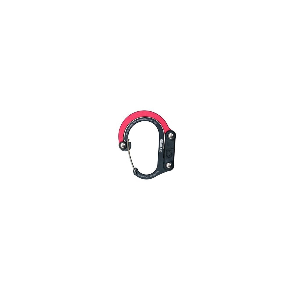 Gear Aid Heroclip Hybrid Gear Clip Mini Black/Red