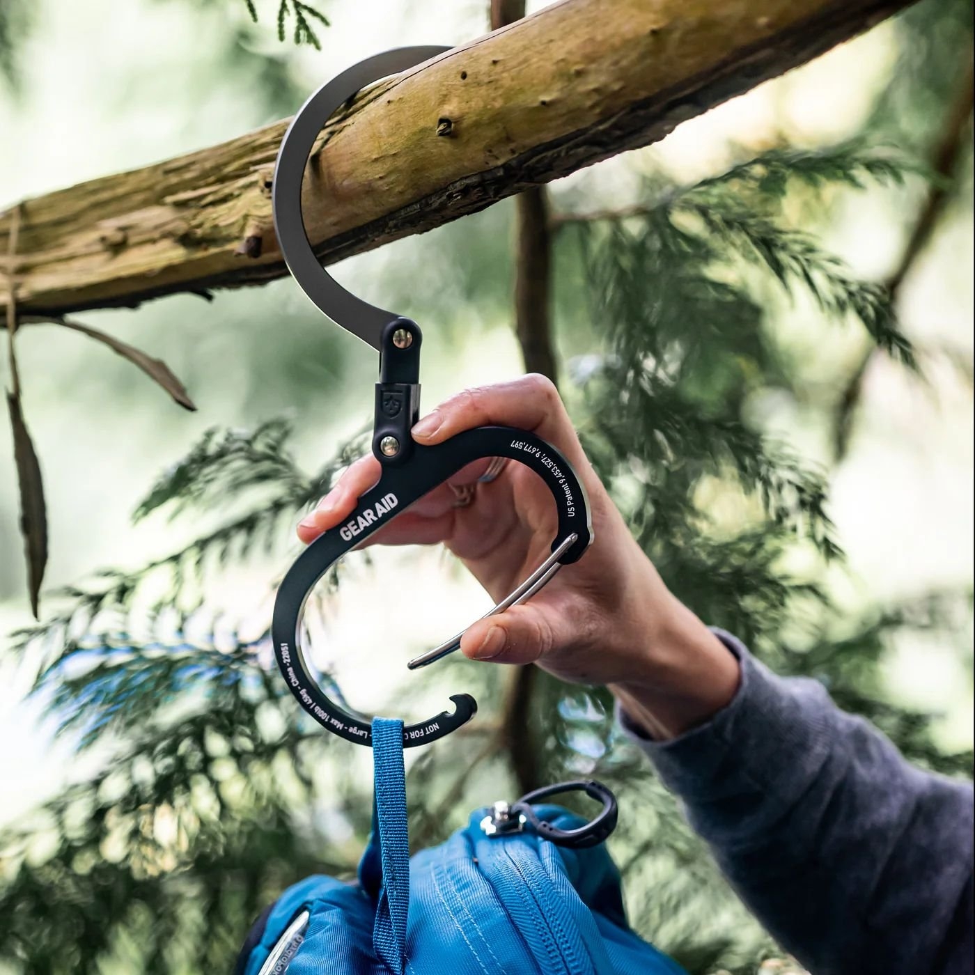 Gear Aid Heroclip Hybrid Gear Clip Large Black