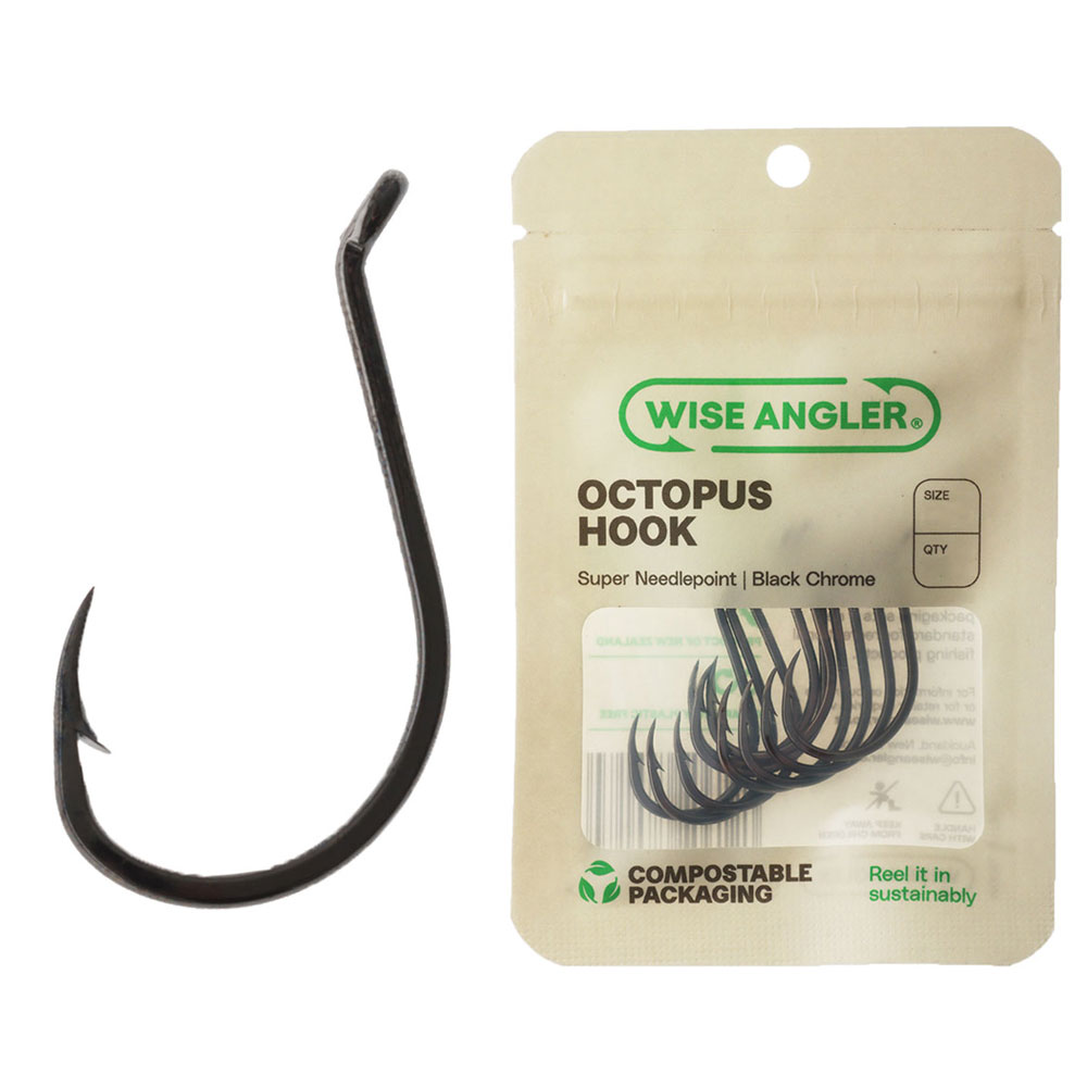 Wise Angler Octopus Hooks 8/0 Qty 10