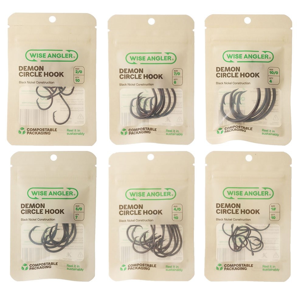 Wise Angler Demon Circle Hooks