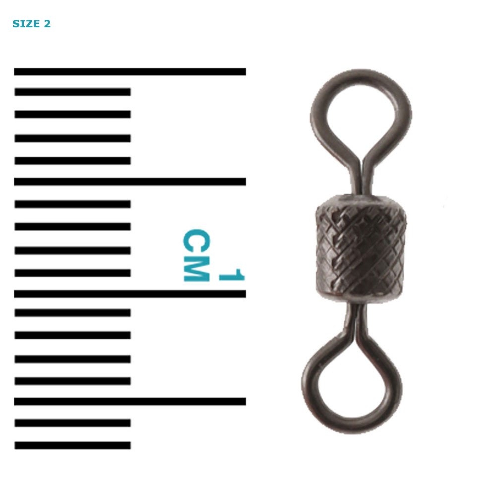 Wise Angler Impressed Rolling Swivels