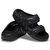 Crocs Classic Cozzzy Puffer Sandals Black Mens US6 / Womens US8