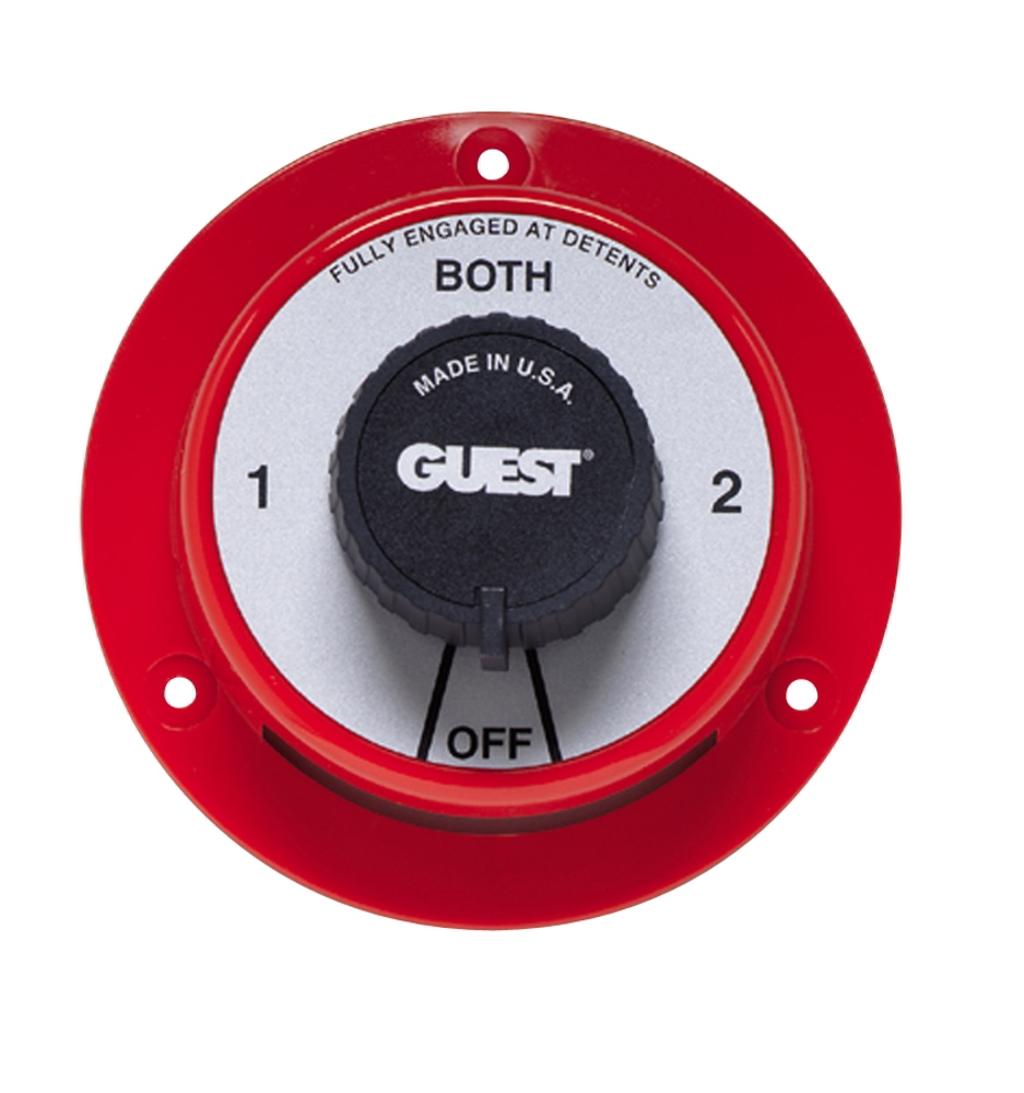 Guest Battery Selector Switch with AFD