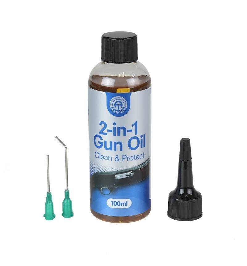Accu-Tech 2-In-1 Lubricating Gun Oil 100ml