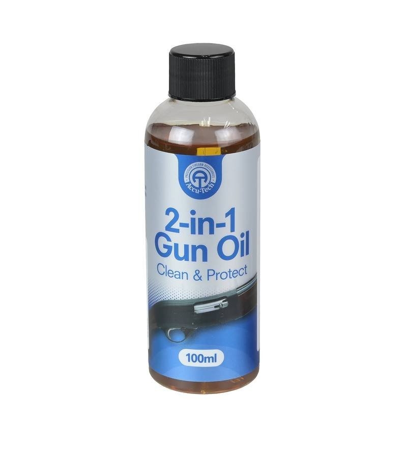 Accu-Tech 2-In-1 Lubricating Gun Oil 100ml