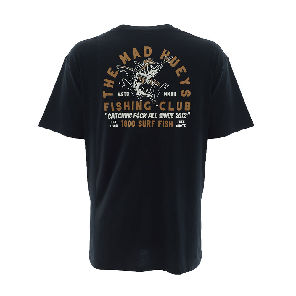 The Mad Hueys Fishing Club T-Shirt Black M