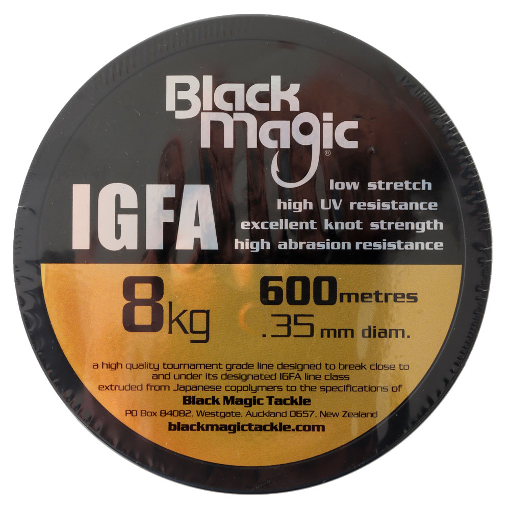 Black Magic IGFA Hi Viz Yellow Line 8kg 600m