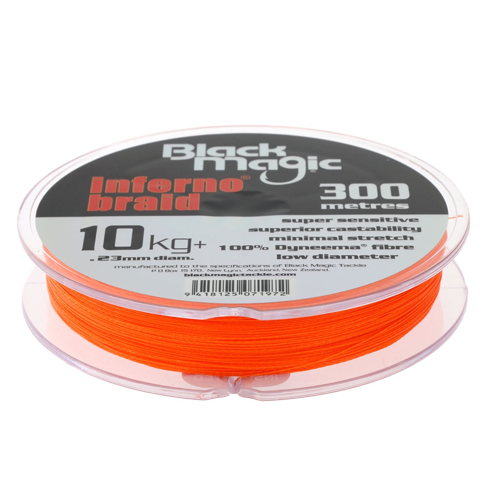Black Magic Inferno Braid 10kg 300m