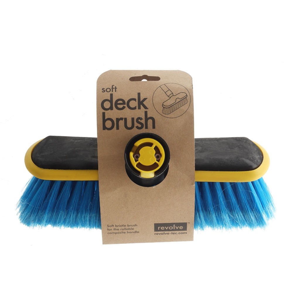 Revolve Soft Deck Brush Attachment for Rollable Boat Hook