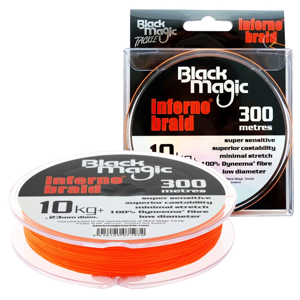 Black Magic Inferno Braid 10kg 300m