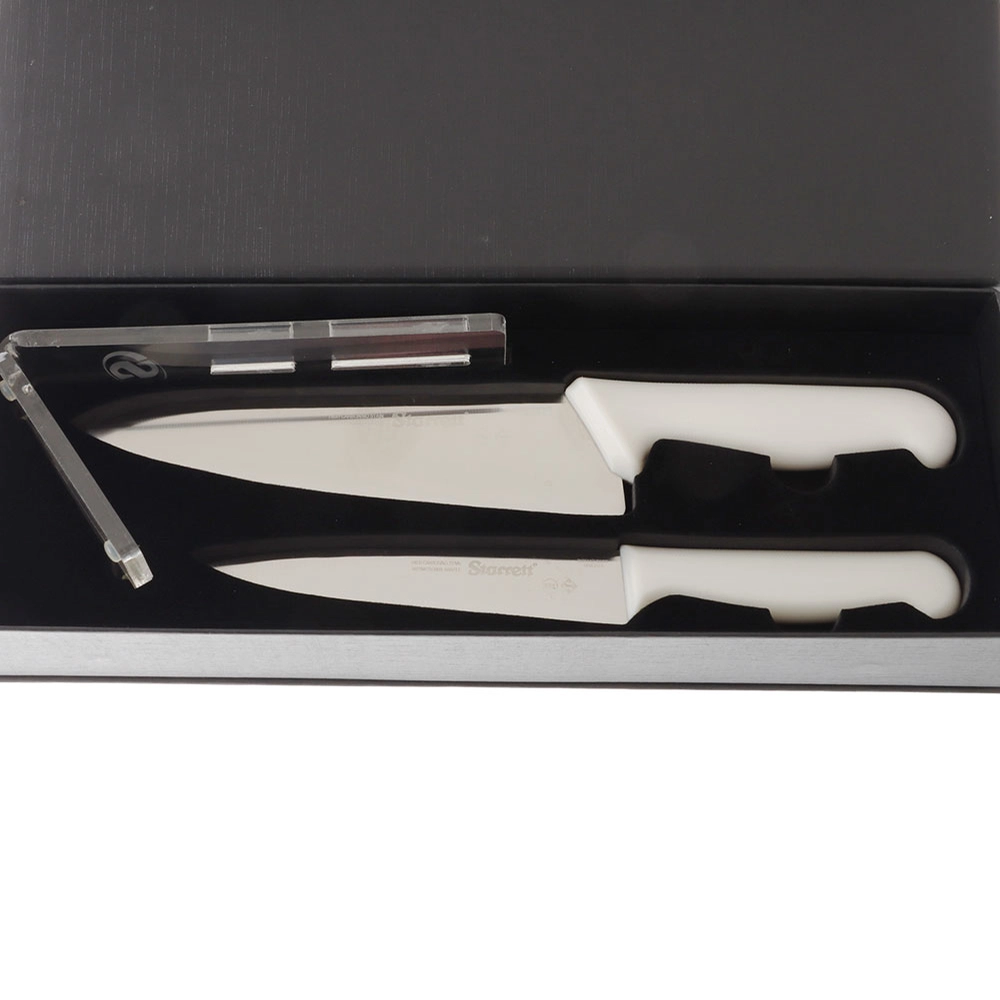 Starrett 2-Piece Professional Chefs Knife Set Starrett 2-Piece Professional Chefs Knife Set