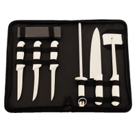 Starrett 8-Piece Professional Hunting and Fishing Knife Set Thumbnail Starrett 8-Piece Professional Hunting and Fishing Knife Set