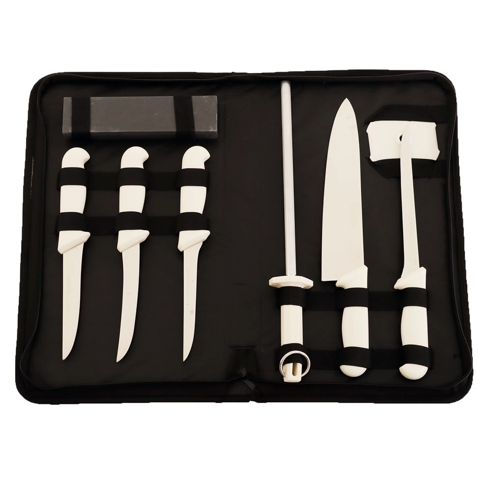 Starrett 8-Piece Professional Hunting and Fishing Knife Set Starrett 8-Piece Professional Hunting and Fishing Knife Set