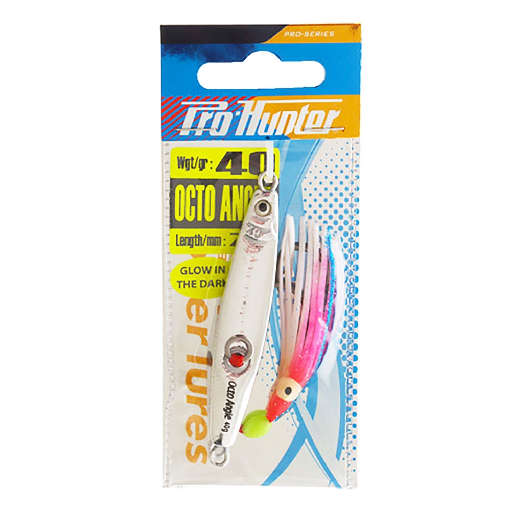 Pro Hunter Octo Angle Inchiku Jig 40g Chrome