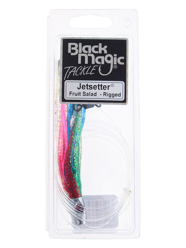 Black Magic Jetsetter Lure Single Rigged 150mm Fruit Salad