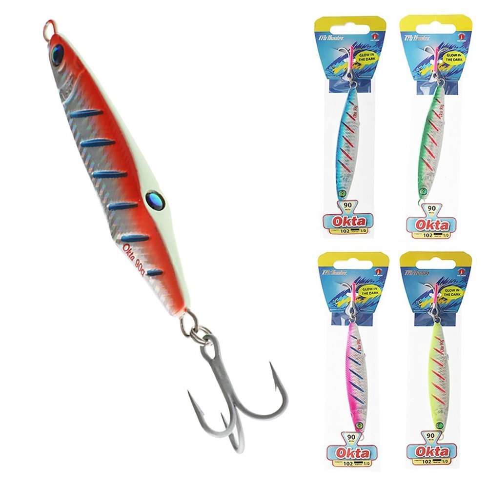 Pro Hunter Okta Casting Jig with Treble Hook 90g