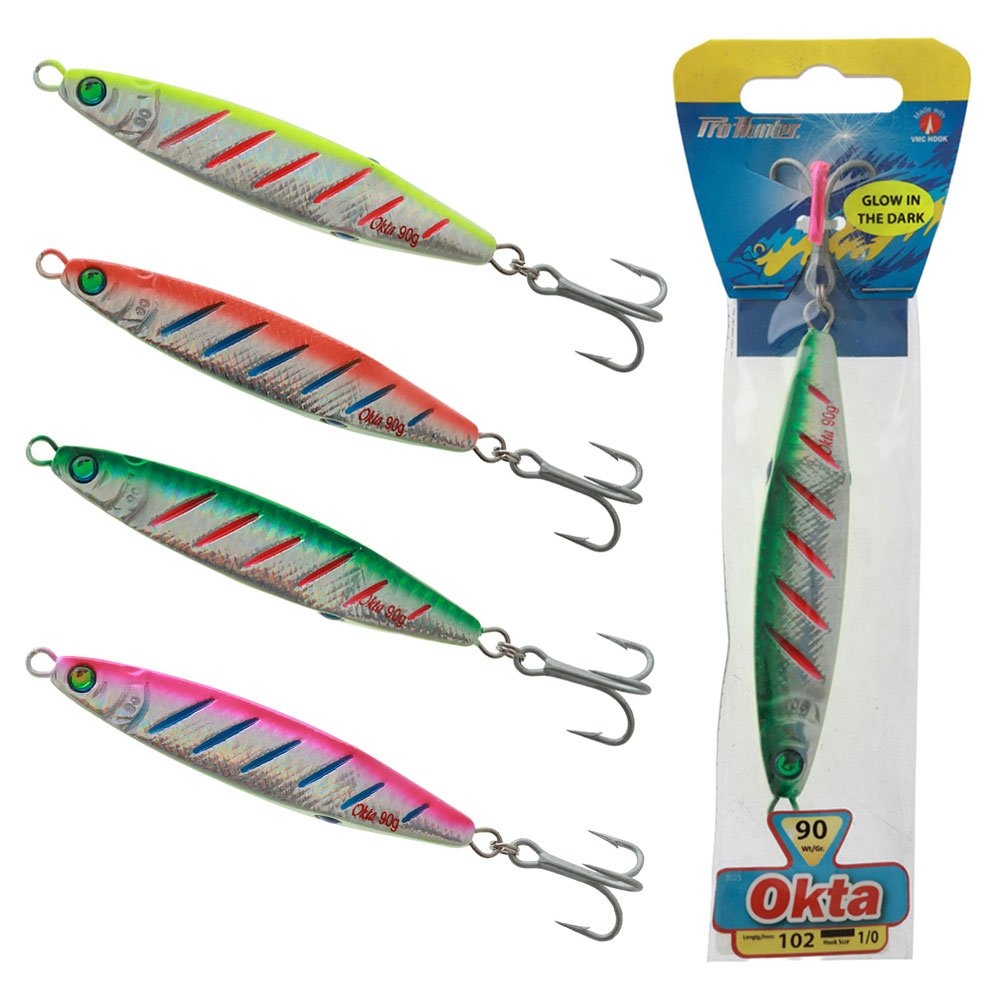 Pro Hunter Okta Casting Jig with Treble Hook 90g