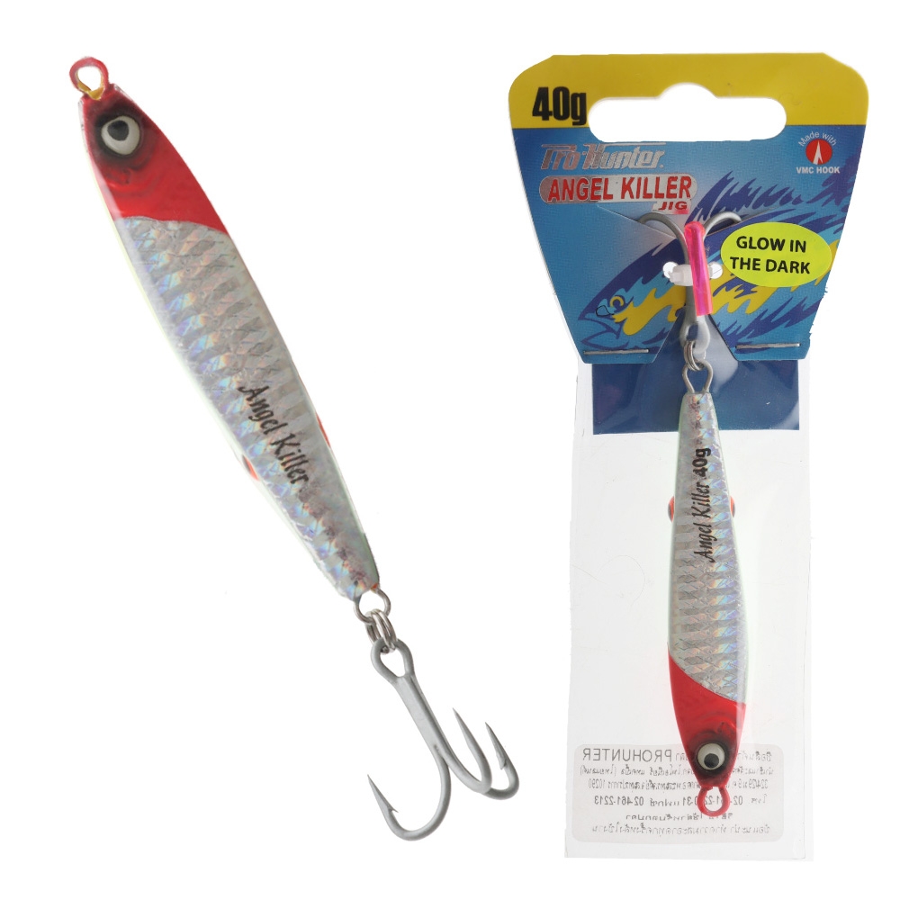 Pro Hunter Angel Killer Kahawai Casting Jig 40g Red Head