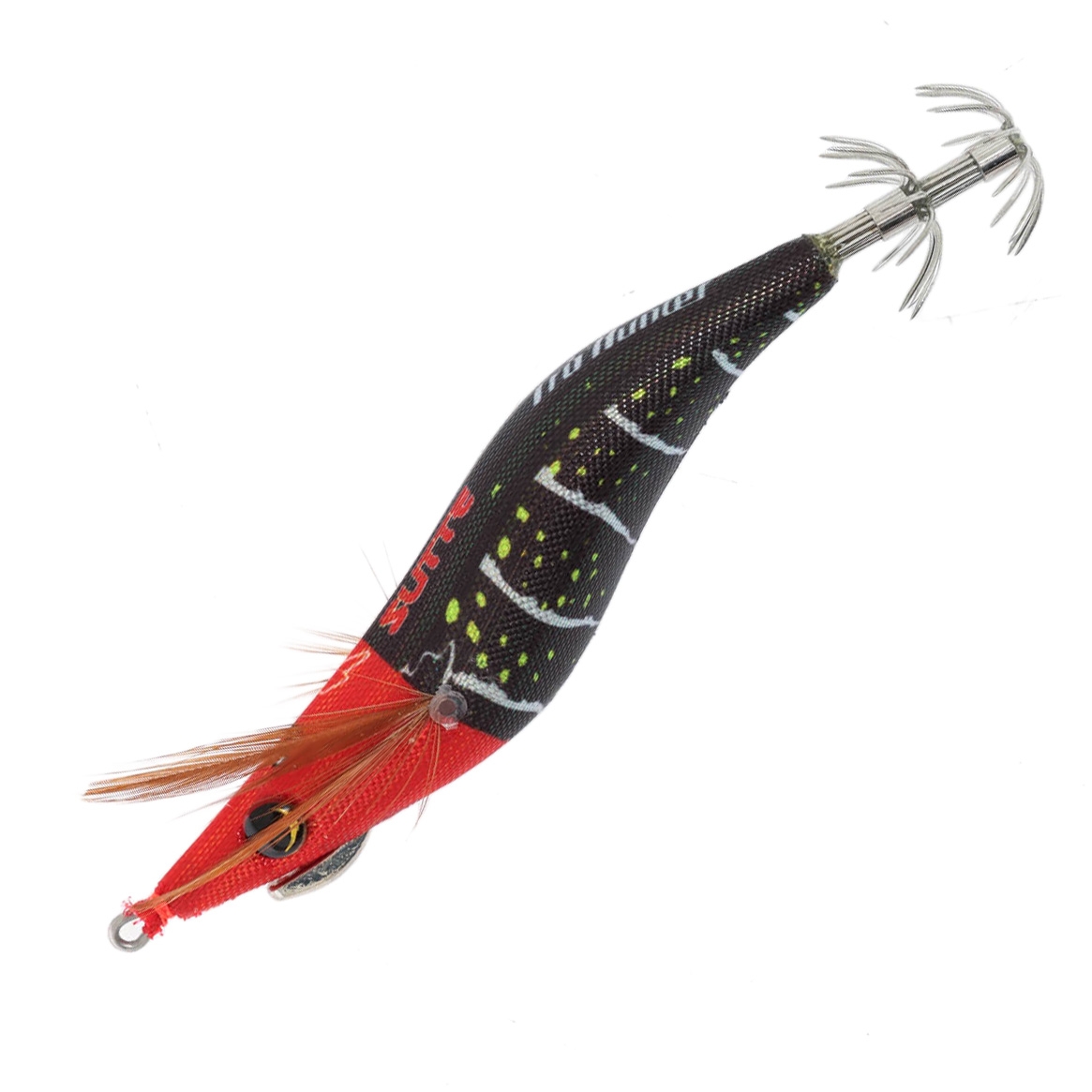 Pro Hunter Jumper Sutte Squid Jig Size 2.5 Red/Black