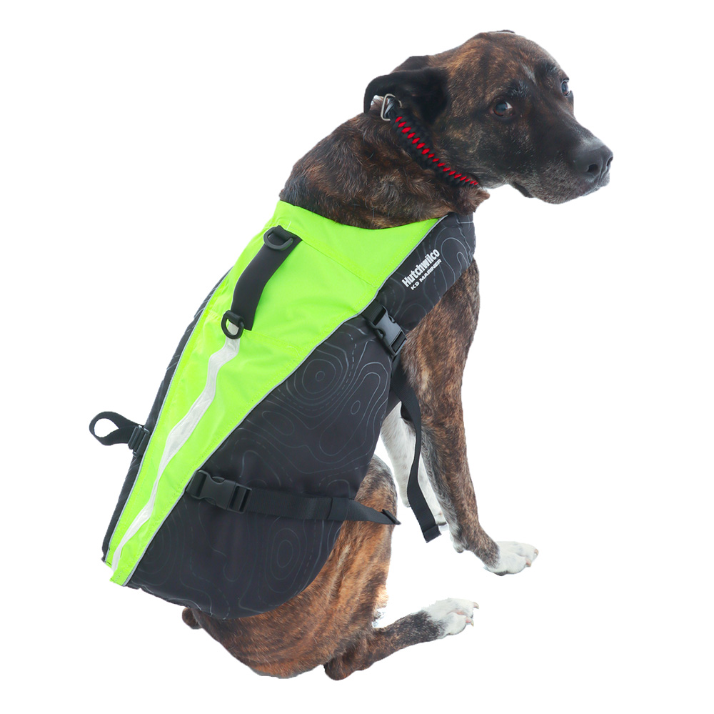 Hutchwilco K9 Mariner Pet Life Vest Hi-Viz Yellow/Black L