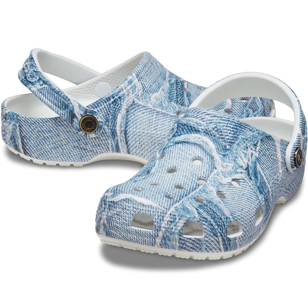 Crocs Classic Denim Clogs Light Denim US7 / Womens US9