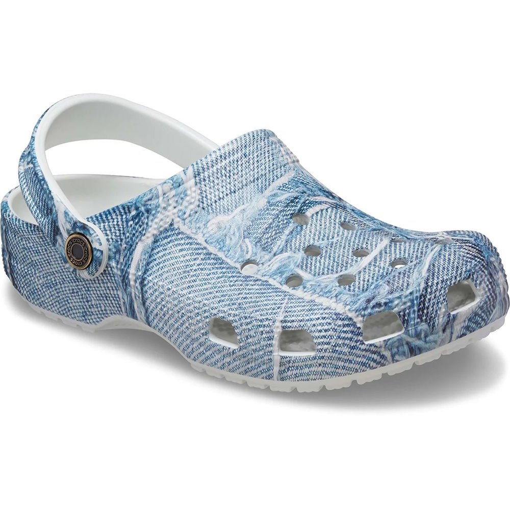 Crocs Classic Denim Clogs Light Denim US5 / Womens US7