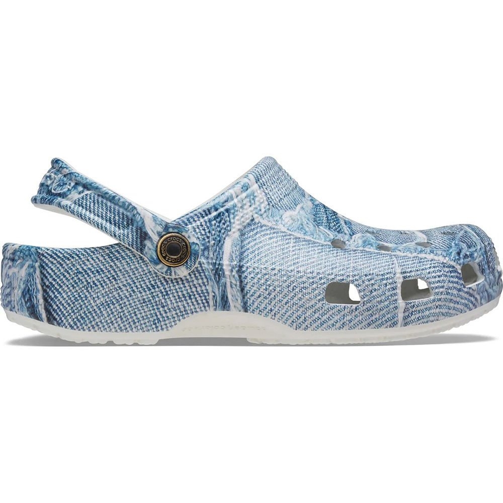 Crocs Classic Denim Clogs Light Denim US7 / Womens US9